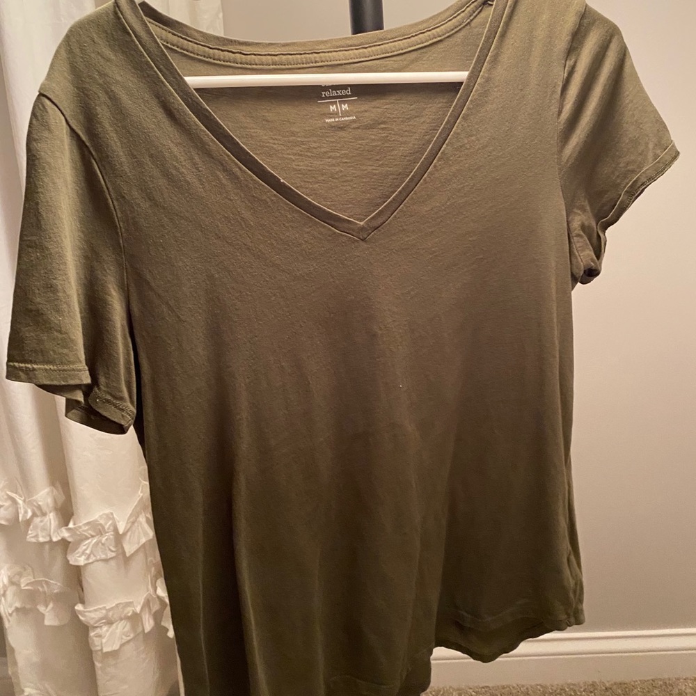 Olive Green T-shirt